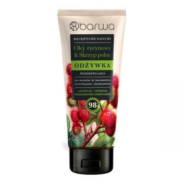 Balsam par, regenerant cu ulei de ricin si coada calului, Barwa Cosmetics, 200 ml