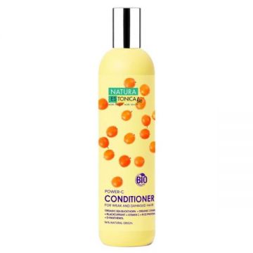 Balsam pentru Par cu Vitamina C, Ulei de Catina si Portocale - Natura Estonica Power-C Conditioner, 400 ml