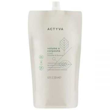 Balsam pentru Volum - Kemon Actyva Volume e Corposità Cond Pouch Bag, varianta 2025, 500 ml