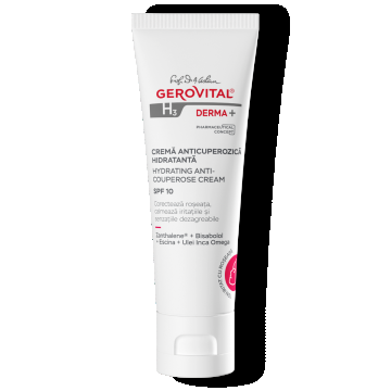 Cremă Anticuperozică Hidratantă Spf 10