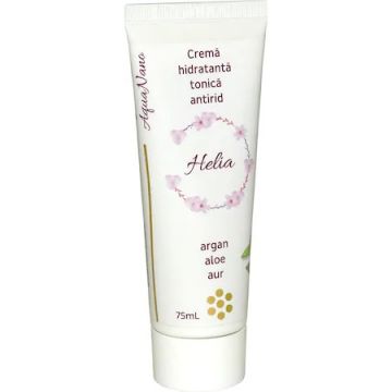 Crema de fata Helia (aur, argint, platina coloidala), 75ml, Aghoras