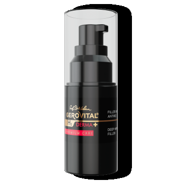 Filler Intens Antirid  Ser Concentrat Antirid Cu Efect Filler Fără Ac, Fermitate și Hidratare Premium Care, 15 Ml