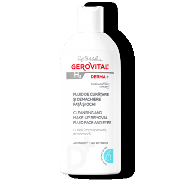 Fluid De Curățare și Demachiere Față și Ochi