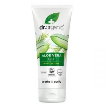 Gel de corp bio Aloe Vera+Arbore de Ceai Dr.Organic, 200 ml