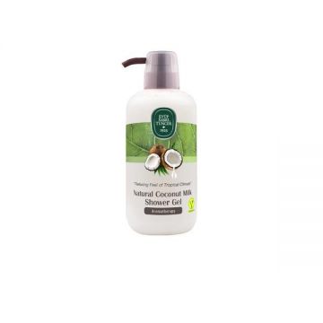 Gel de duș cu lapte natural din Nucă de Cocos, Eyüp Sabri Tuncer, 600 ML