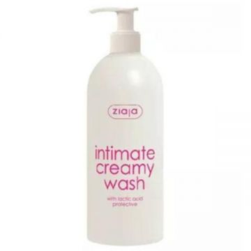 Gel de dus cremos pentru igiena intima cu acid lactic Ziaja, 500 ml