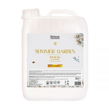 Gel de Dus cu Pantenol - Klintensiv Summer Garden, 5000 ml