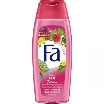 Gel de Dus cu Parfum de Pepene Verde si Ylang-Ylang - Fa Fiji Dream, 400 ml