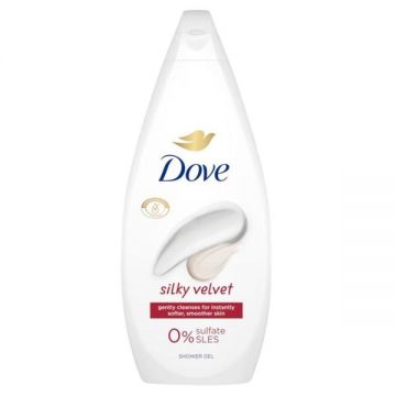 Gel de Dus - Dove Essential Care Silky Velvet Shower Gel, 720 ml