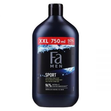 Gel de Dus pentru Barbati - Fa Men Sport Green Citrus Scent, 750 ml