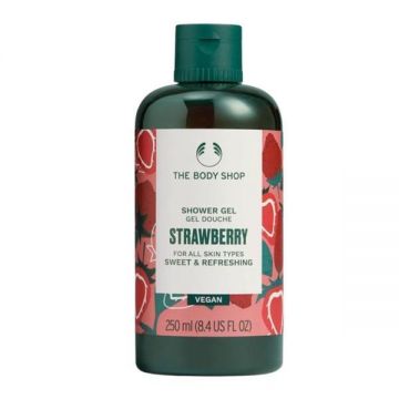Gel pentru baie si dus The Body Shop, Strawberry 250 ml