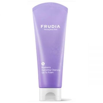 Gel Spuma de Curatare Hidratant cu Afine - Frudia Blueberry Hydrating Cleansing Gel to Foam, 145 ml