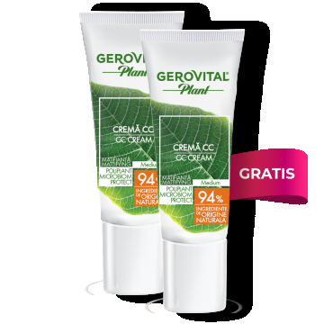 Pachet Promo 1+1 Gratuit Cremă Cc Mediu Matifiantă Microbiom Protect