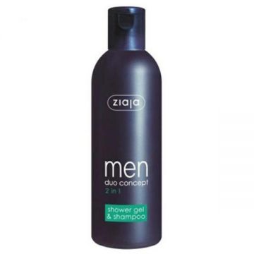 Sampon si gel de dus 2 in 1 pentru barbati Ziaja 300 ml