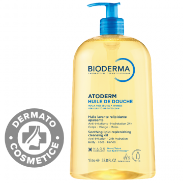 Ulei de dus Atoderm, 1000ml, Bioderma