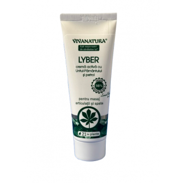 Crema activa cu untul-pamantului si petrol Lyber, 75ml, VivaNatura