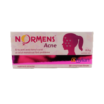 Normens Acne, 30 comprimate, Hyllan Pharma
