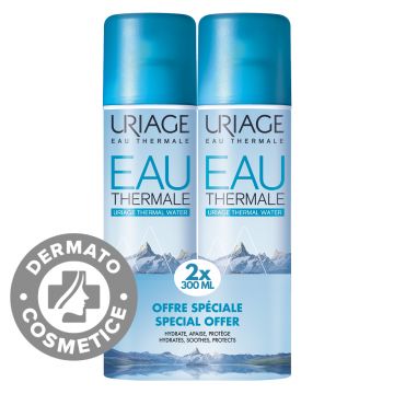 Pachet Apa termala, 2 x 300ml, Uriage