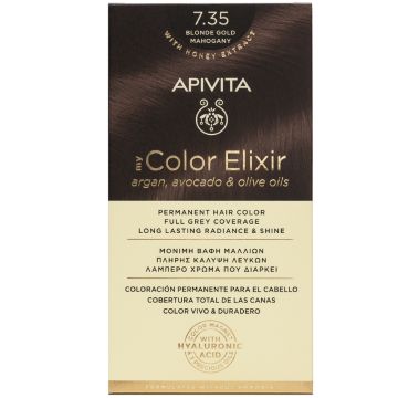 Apivita My Color Elixir Vopsea de par, N7.35
