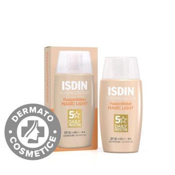 Fotoprotector Fusion Water Magic Color Light SPF50, 50ml, Isdin