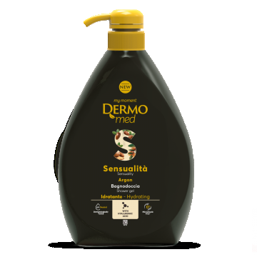 Gel de dus cu argan, 1000ml, Dermomed