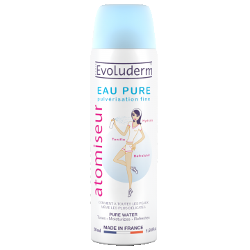 Spray apa pura pentru fata si corp, 50ml, Evoluderm