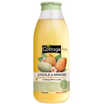 Ulei de dus nutritiv cu migdale, 560ml, Cottage