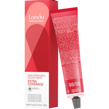 Vopsea de par demipermanenta 4/07 Extra Coverage, 60ml, Londa