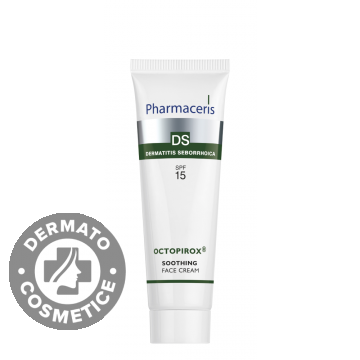 Crema calmanta pentru fata cu SPF15 Octoprirox® DS, 30ml, Pharmaceris