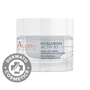 Crema pentru regenerare celulara Aqua-gel Hyaluron Activ B3, 50ml, Avene