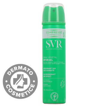 Deodorant spray vegetal Spirial, 75ml, SVR