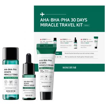 Kit pentru calatorie cu AHA-BHA-PHA Trouble Line, Some By Mi