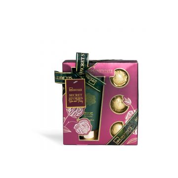 Set 4 produse pentru baie Secret Stories, IDC Institute