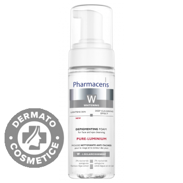 Spuma de curatare pentru fata si ochi W, 150ml, Pharmaceris
