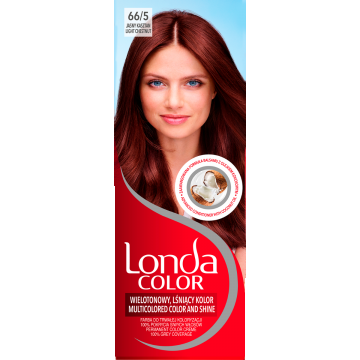 Vopsea de par permanenta 66/5 Castaniu deschis, 110ml, Londa