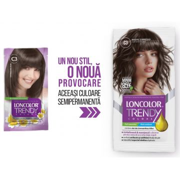 Vopsea semipermanenta Trendy Colors C3, 50ml, Loncolor
