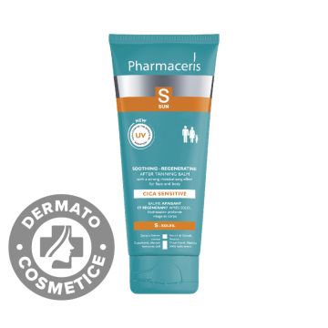Balsam calmant si regenerant dupa plaja Cica Sensitive, 200ml, Pharmaceris