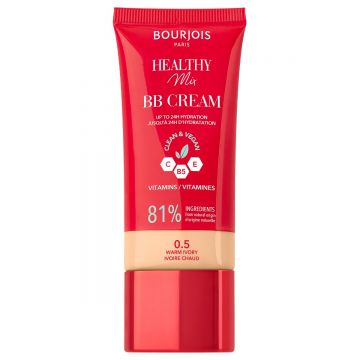 BB Cream Healthy Mix 0.5 Warm Ivory, 30ml, Bourjois