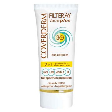 Crema cu protectie solara SPF30 Dry Sensitive Soft Brown, 50ml, Coverderm