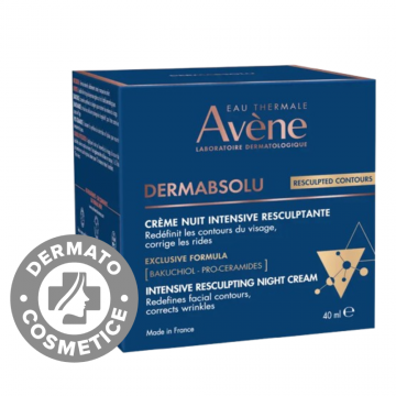 Crema de noapte intensiva pentru conturul fetei DermAbsolu, 40ml, Avene