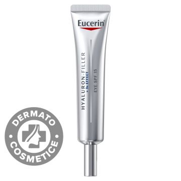 Crema de ochi anti-age cu SPF15 Hyaluron Filler, 15ml, Eucerin