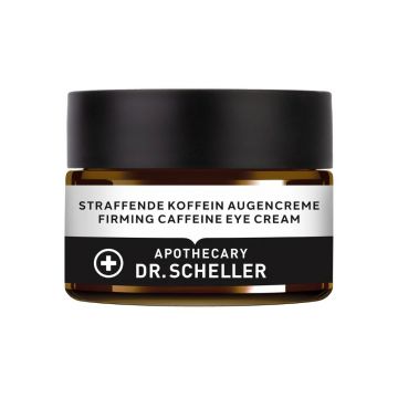 Crema de ochi pentru fermitate cu cafeina, 15ml, Dr. Scheller