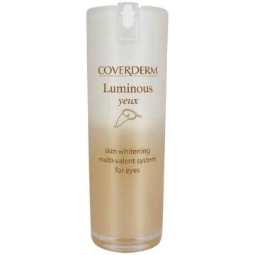 Crema-gel iluminatoare pentru ochi Luminous Yeux, 15ml, Coverderm