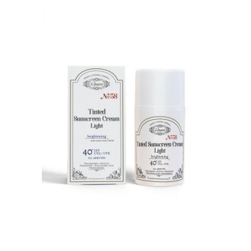 Crema nuantatoare cu protectie solara SPF 40+ Light, 50ml, Rosece