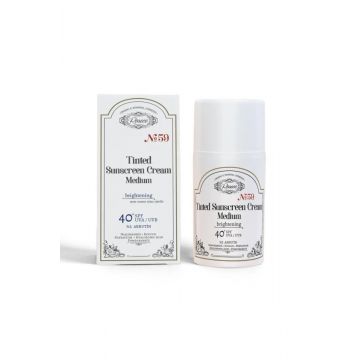 Crema nuantatoare cu protectie solara SPF 40+ Medium, 50ml, Rosece