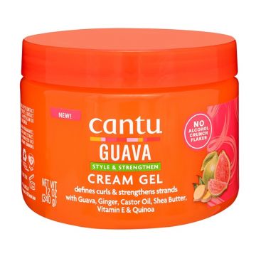 Crema tip gel pentru definirea si stilizarea buclelor cu extract de guava, 340g, Cantu