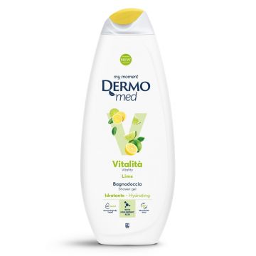 Gel de dus cu aroma de lime Vitalita, 750ml, Dermomed