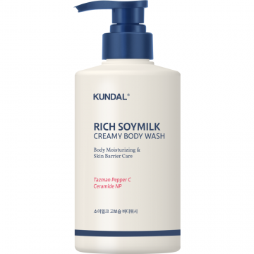 Gel de dus hidratant Mellow Vanilla Rich Soymilk, 500ml, Kundal