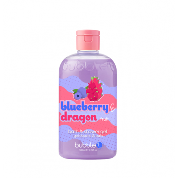 Gel de dus si baie cu aroma de afine si fructul dragonului, 500ml, Bubble T
