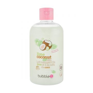 Gel de dus si baie cu aroma de cocos si lime, 500ml, Bubble T